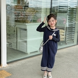 Jump Dài Thuỷ Thủ Xanh Đen AD Baby