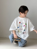 AN Trắng Thêu Nhiều Màu HY