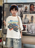 Áo Ngắn Trắng Xe SN