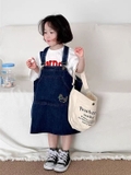 SET ÁO TRẮNG LONDON + YẾM JEAN