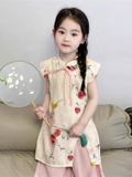SET DÀI ÁO LỰU & QUẦN HỒNG RB