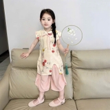 SET DÀI ÁO LỰU & QUẦN HỒNG RB