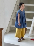 SD Áo Caro Xanh+Quần Vàng YK