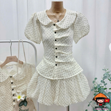 full-set-ao-co-sen-lech-mix-chan-vay-bi-cham-bi