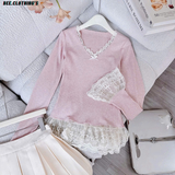 set-ao-thun-len-hong-vien-ren-va-chan-vay-xep-li-co-tach-set