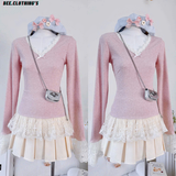 set-ao-thun-len-hong-vien-ren-va-chan-vay-xep-li-co-tach-set