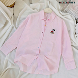 ao-so-mi-theu-hinh-chu-chuot-hoat-hinh