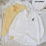 ao-so-mi-theu-hinh-chu-chuot-hoat-hinh