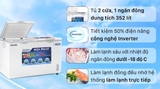Tủ đông Hòa Phát 352 lít HCFI 666S1Đ2