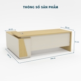 Bàn Giám Đốc 2M Chữ L BGDY042L
