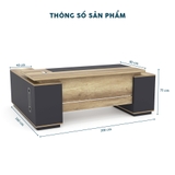 Bàn Giám Đốc Chữ L YOTA BGDY009L