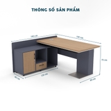 Bàn Lãnh Đạo Chữ L BGDY047L
