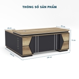 Bàn Giám Đốc Chữ L BGDY050L