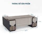Bàn Giám Đốc Chữ L YOTA BGDY012L