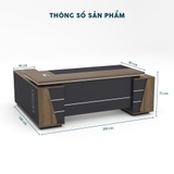 Bàn Giám Đốc 2M Chữ L BGDY033L