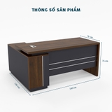 Bàn Giám Đốc 1M6 Chữ L BGDY043L