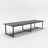 Bàn họp YOTA 3M6 BHY06-12 sang trọng, chân sắt tĩnh điện, mặt bàn phủ Melamine cao cấp.