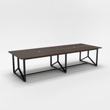 Bàn họp YOTA 3M2 32BHY07-12 sang trọng, mặt gỗ Melamine, chân sắt chắc chắn, phong cách hiện đại.
