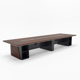 Bàn họp 4M8 BHY09-14 phủ Melamine cao cấp, thiết kế tinh tế, phù hợp phòng họp doanh nghiệp.