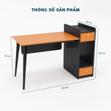 Bàn Làm Việc Chân Sắt YOTA BNVY32