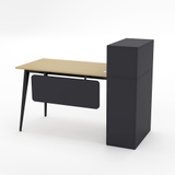 Bàn Làm Việc Chân Sắt YOTA BNVY33