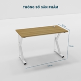 Bàn Làm Việc Chân Sắt YOTA BNVY07