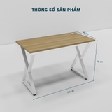 Bàn Làm Việc Chân Sắt YOTA BNVY08