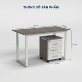 Bàn Làm Việc Chân Sắt YOTA BNVY11