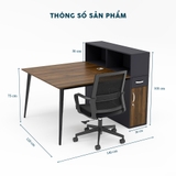 Cụm Bàn Làm Việc 2 Người CBNV34-1512