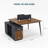 Cụm Làm Việc 2 Người CBNVY36-1412
