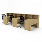 Cụm Bàn Làm Việc 3 Người CBNVY31-4213