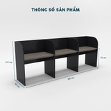 Cụm Bàn Làm Việc 3 Người YOTA CBNVY27-3006