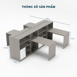 Cụm Bàn Làm Việc 4 Người CBNVY31-2826