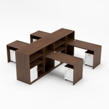 Giải pháp bàn làm việc CBNVY31-2830HT, thúc đẩy sự tập trung và giảm thiểu tiếng ồn.