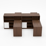 Cụm Bàn Làm Việc 4 Người CBNVY31-2830HT