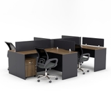 Cụm Bàn Làm Việc 4 Người CBNVY32-2824