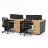 Cụm bàn làm việc 4 người CBNVY21-2412