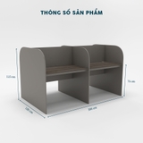 Cụm Bàn Làm Việc 4 Người YOTA CBNVY27-2012