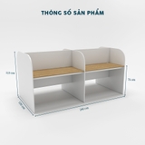 Cụm Bàn Làm Việc 4 Người YOTA CBNVY27-2012