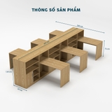 Cụm Bàn Làm Việc 6 Người CBNVY31-4226