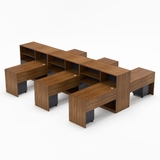 Cụm Bàn Làm Việc 6 Người CBNVY31-4230HT