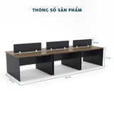 Cụm Bàn Làm Việc 6 Người CBNVY33-3612