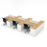 Cụm Bàn Làm Việc 6 Người CBNVY03-4824HT