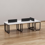 Cụm Bàn Nhân Viên 5 Người Chân Sắt CBNVY10-3012