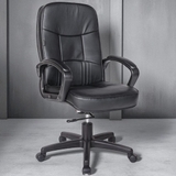 Ghế xoay văn phòng Hòa Phát GNVY047 bọc da lưng cao, chân tay nhựa, điều chỉnh độ cao bằng cần hơi