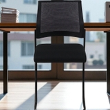 Ghế lưới văn phòng Hòa Phát GL432 lưng tựa lưới, đệm vải, chân sơn hoặc mạ chắc chắn