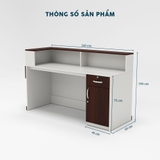 Quầy Lễ Tân QLTY18-16