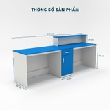Quầy Lễ Tân QLTY19-24