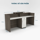 Quầy Lễ Tân QLTY20-22