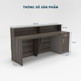 Quầy Lễ Tân QLTY22-20